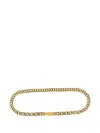 Saint Laurent Chain Belt In Gold
