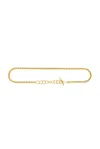 Saint Laurent Chain Belt In Oro Antico