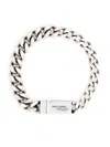 Saint Laurent Engraved-logo Chain-link Bracelet