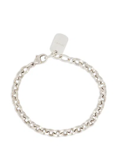 Saint Laurent Chain Bracelet In Metallic