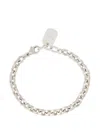 Saint Laurent Chain Bracelet In Silver