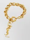 Saint Laurent Metal Rope Chain Bracelet Accessories