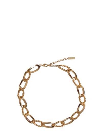 Saint Laurent Chain Necklace In Gold