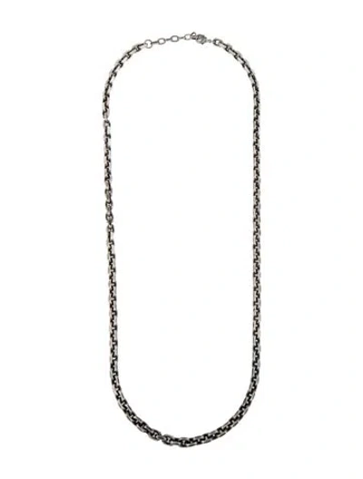 Pre-owned Saint Laurent Chain Necklace, 33.5" In Multicolor