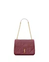 Saint Laurent Chain Shoulder Bag In Red