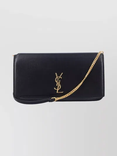 Saint Laurent Chain Strap Phone Holder Wristlet
