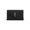 Saint Laurent Chain Wallet Black