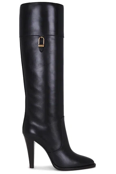 Saint Laurent Chaka Khan Boot In Animal Print