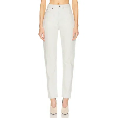 Saint Laurent Chalk White Denim Slim-fit Jeans