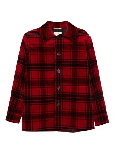 SAINT LAURENT CHECKED JACKET