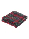Saint Laurent Checked Fringed Scarf