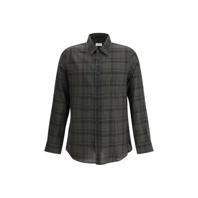 SAINT LAURENT CHECKED SHIRT
