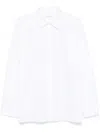 SAINT LAURENT SAINT LAURENT CHEMISE COL UNIVERSITE POPELIN