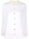 Saint Laurent Women's Cotton Blend Shirt