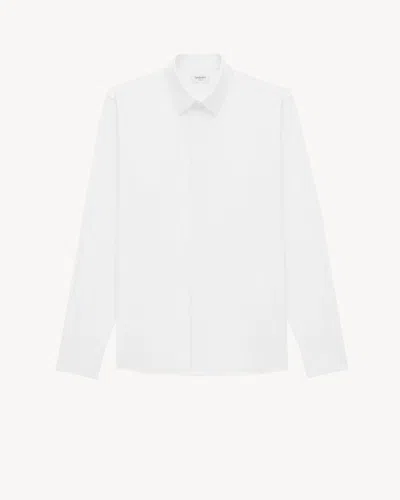 Saint Laurent Chemise_classique_fi In White