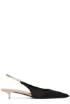 Saint Laurent Cherish Mini Black Pumps In Nero Partridge Pink