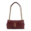 Saint Laurent Small Calypso Shoulder Bag In Red