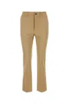 Saint Laurent Drill Pants In Neutral