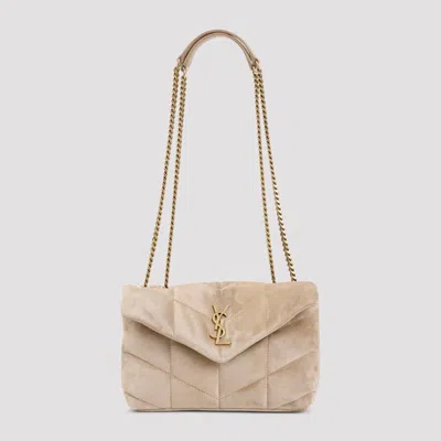 Saint Laurent Chic Mini Handbag In Brown