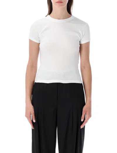 Saint Laurent Chic Women's T-shirt - P26 Season In White