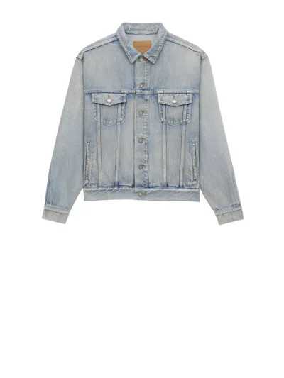 Saint Laurent Chicago Blue Clothing Coats