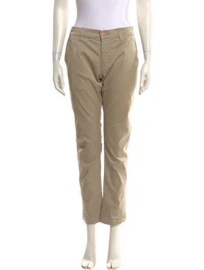 Pre-owned Saint Laurent Chinos In Neutral