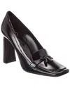 Saint Laurent Chloe 90 Leather Pump In Black