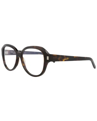 Saint Laurent Chloé Unisex 57mm Optical Frames In Black