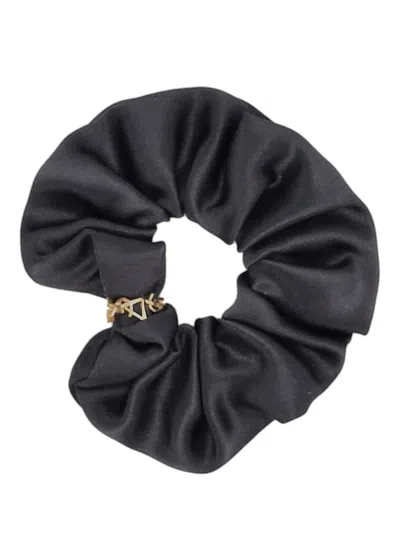 Saint Laurent Chouchou Satin In Black