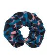 Saint Laurent Chouchou Scrunchie In Blue