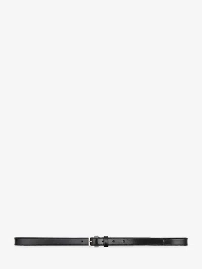 Saint Laurent Belt With Resin Insert In Black