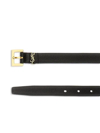 Saint Laurent Cintura Milo In Black