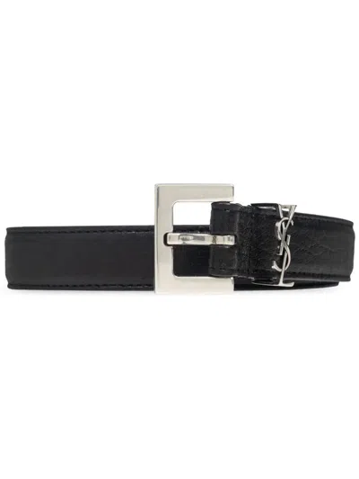 SAINT LAURENT SAINT LAURENT CINTURA Y_HAKA MOIRA LAMB