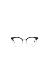 Saint Laurent Circular Flat Mirror In White