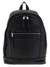Saint Laurent Urban Style Backpack Featuring Multiple Elements In Black
