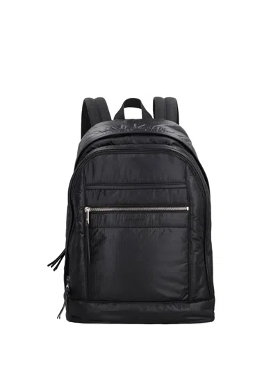 Saint Laurent City Backpack In Black