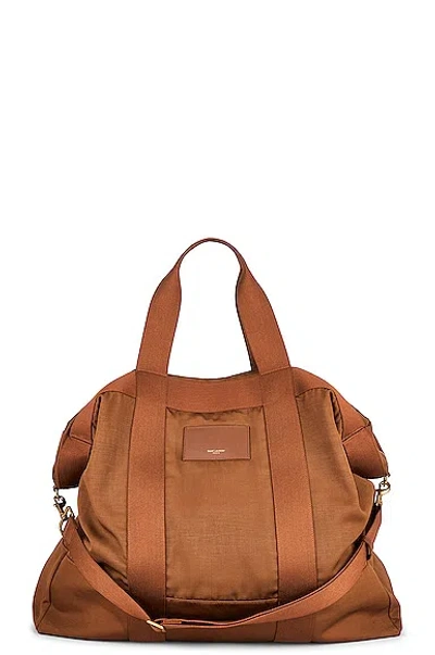 Saint Laurent City Tote In Tan