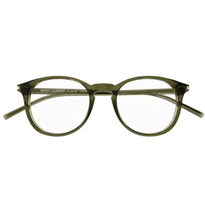 Saint Laurent Classic 10016 Green Green Transpare