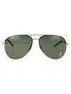 Saint Laurent Classic 11 M Sunglasses In Green