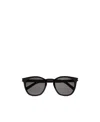 Saint Laurent Classic 28 Round-frame Sunglasses In Black