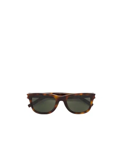 Saint Laurent Classic 51 Square-frame Sunglasses In Black