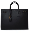 Saint Laurent Sac De Jour Thin Large Tote Bag In Black