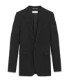 Saint Laurent Classic Blazer Jacket In Black