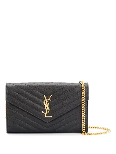 Saint Laurent Classic Cassandre Chain Wallet