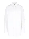 Saint Laurent Button-front Shirt In White