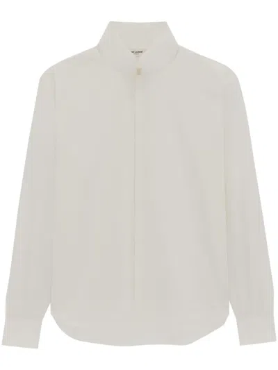 SAINT LAURENT CLASSIC-COLLAR COTTON SHIRT