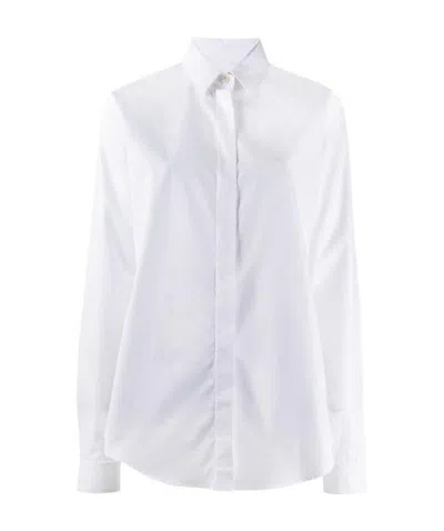 Saint Laurent Classic Cotton Shirt In White