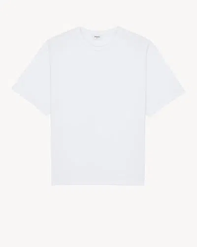 Saint Laurent Classic Crewneck T-shirt In White