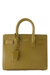 Saint Laurent Classic Sac De Jour Nano Tote Bag In Green