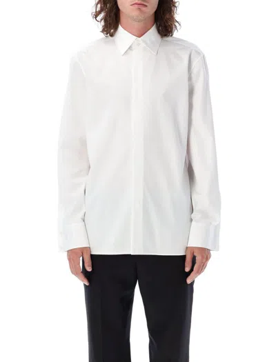 Saint Laurent Classic Shirt In Whte